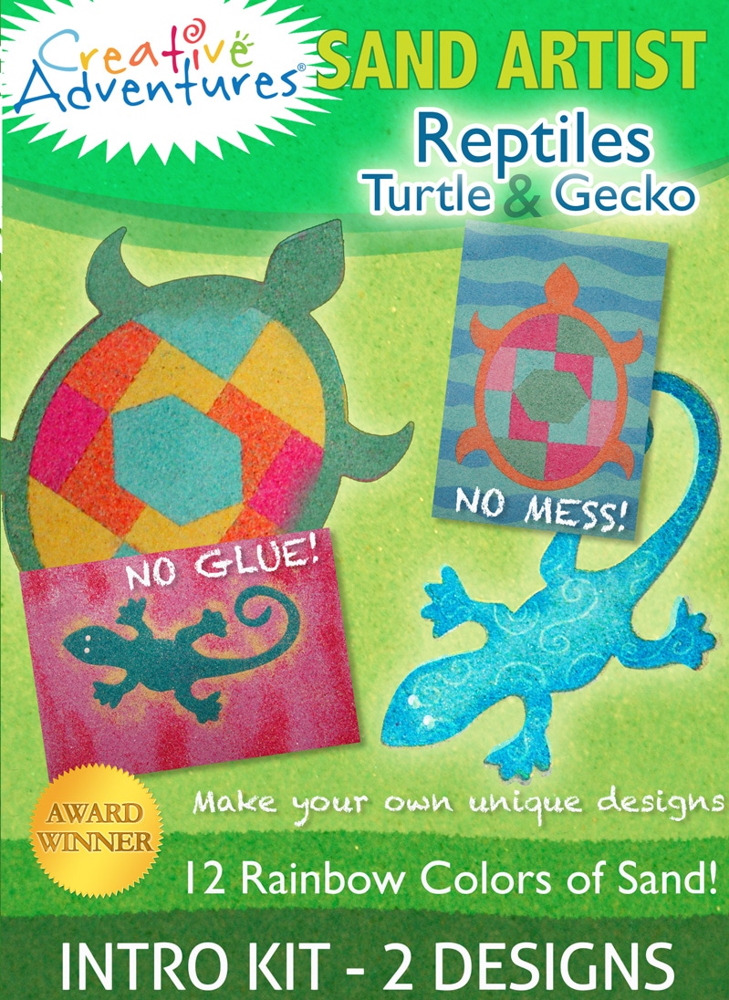 Reptiles Sand Art kit